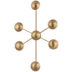 Giovanni Wall Sconce - Patina Brass