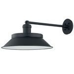 Kaspars Wall Sconce - Black / Soft Black
