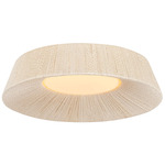 Kenton Ceiling Light - Vintage Gold Leaf / Abaca Rope