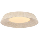 Kenton Ceiling Light - Vintage Gold Leaf / Abaca Rope