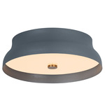 Shore Ceiling Light - Slate Blue / White