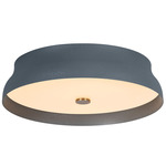 Shore Ceiling Light - Slate Blue / White