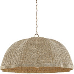 Jack Pendant - Patina Brass