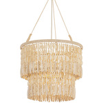 Ben Chandelier - Vintage Gold Leaf