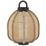 Maltby Rechargeable Table Lamp - Black / Natural String