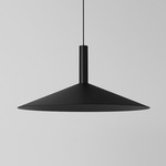 Altura Pendant - Matte Gold Canopy / Matte Black