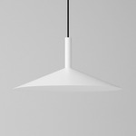 Altura Pendant - Matte Black Canopy / Matte White