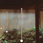 Storm Pendant - Matte Black Canopy / Chrome