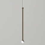 Storm Pendant - Matte Black Canopy / Matte Bronze
