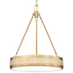 Quinn Color-Select Pendant - Modern Gold / White