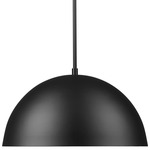 Vega Pendant - Matte Black / Gold