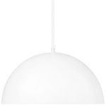 Vega Pendant - Matte White / Gold