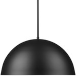 Vega Pendant - Matte Black / Gold