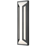 Banff Color-Select Outdoor Wall Light - Sand Black / Etched Opal