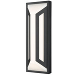 Banff Color-Select Outdoor Wall Light - Sand Black / Etched Opal