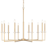 Gaultier Chandelier - Modern Gold