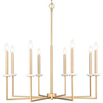 Gaultier Chandelier - Modern Gold