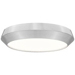 Quasars Color-Select Ceiling Light - Brushed Nickel / White