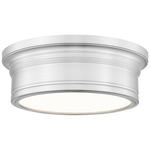 Bentley Color-Select Ceiling Light - Brushed Nickel / White