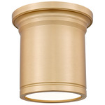 Bentley Color-Select 8 inch Ceiling Light - Modern Gold / White