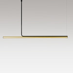 Ambrosia Pro Linear Pendant - Black / Matte Gold