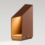 Domus 24V Outdoor Bollard - Rust Brown