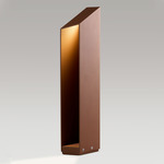 Domus 24V Outdoor Bollard - Rust Brown