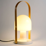 FollowMe Plus Table Lamp - Oak / Opal