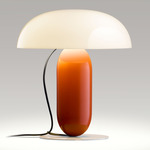 Gambosa Table Lamp - Orange / Opal