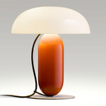 Gambosa Table Lamp - Orange / Opal