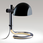 Lauro Table Lamp - Chrome / Black