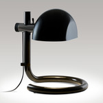 Lauro Table Lamp - Dark Brown / Black