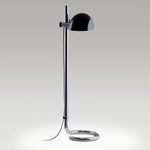 Lauro Floor Lamp - Chrome / Black