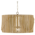 Archer Pendant - Matte Brass / Blonde Wood / Blonde Wood