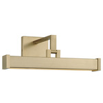 Cortland Picture Light - Matte Brass / Frosted