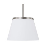 Drake Pendant - Brushed Nickel / Soft White