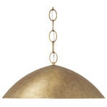 Francesca Color-Select Pendant - Feathered Gold