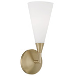 Gatsby Wall Sconce - Matte Brass / Soft White