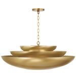 Gia Pendant - Aged Brass