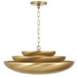 Gia Pendant - Aged Brass