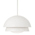 Jensen Pendant - Matte White / Soft White