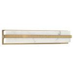 Noah Bathroom Vanity Light - Aged Brass / Alabaster