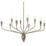 Palmer Chandelier - Antique Brass