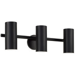 Robbie Adjustable Bathroom Vanity Light - Matte Black