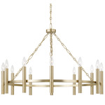 Winton Chandelier - Matte Brass