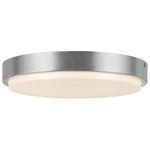 Bailey Outdoor Color-Select Ceiling Light - Brushed Nickel / Frost