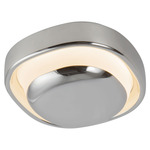 Pebble Color-Select Wall Light - Chrome / Matte Opal