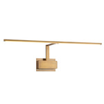 Vega Minor Picture Light - Vintage Brass / Frosted