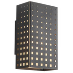 Astoria ADA Wall Light - Urban Bronze / Opal