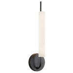 Wick Wall Sconce - Urban Bronze / Matte Opal